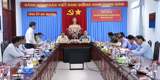 Hội nghị Ban Chỉ đạo phòng, chống tham nhũng, tiêu cực tỉnh An Giang lần thứ 3