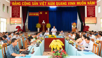 Thường trực Huyện ủy Châu Thành chỉ đạo tập trung mọi nguồn lực chăm lo Tết cho Nhân dân