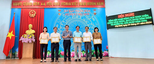 Huyện Chợ Mới triển khai nhiệm vụ bảo hiểm xã hội năm 2024