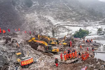 Lở đất tại Trung Quốc: Số người thiệt mạng vẫn không ngừng tăng lên