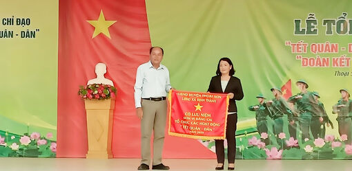 Huy động trên 1,2 tỷ đồng cho hoạt động Tết quân – dân năm 2024 ở Thoại Sơn