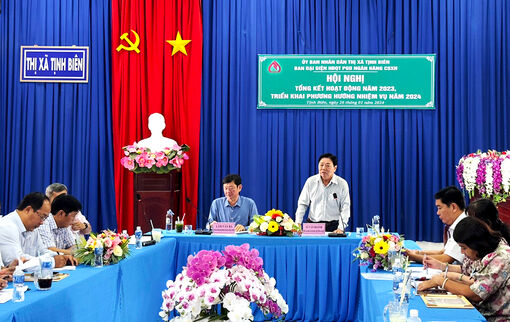 TX. Tịnh Biên tăng cường tuyên truyền về chính sách tín dụng ưu đãi