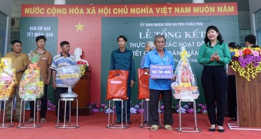 UBND huyện Châu Phú tổng kết các hoạt động Tết quân – dân năm 2024