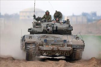 Quân đội Israel tập trận gần biên giới với Liban