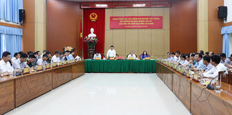 Bộ trưởng Bộ Giao thông vận tải Nguyễn Văn Thắng làm việc tại An Giang