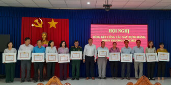 Huyện ủy Phú Tân tổng kết công tác xây dựng Đảng năm 2023