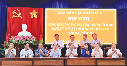 TP. Châu Đốc đổi mới, nâng cao công tác dân vận