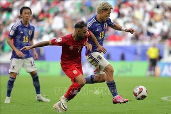 Asian Cup 2023: Đánh bại Bahrain 3-1, Nhật Bản tiến vào Tứ kết