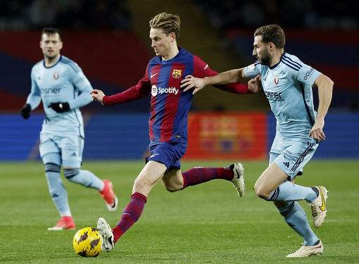 Barca thắng giải tỏa trước Osasuna