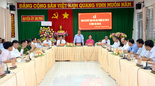 An Phú tăng cường công tác xây dựng Đảng