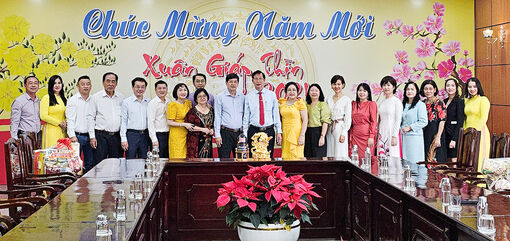 Hiệp hội Doanh nghiệp tỉnh An Giang chúc Tết UBND tỉnh