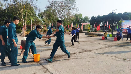 Tổng kết các hoạt động Tết quân –dân năm 2024 ở huyện Phú Tân