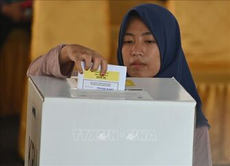 Indonesia bắt đầu tổ chức tổng tuyển cử