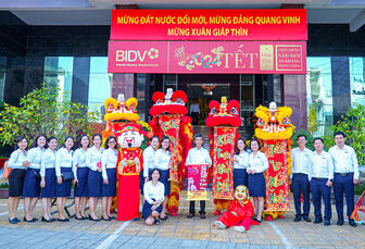 BIDV chi nhánh An Giang phát động thi đua kinh doanh đầu năm mới Giáp Thìn 2024