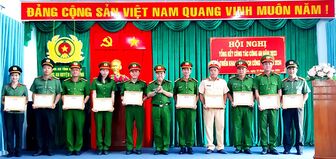 Công an huyện Châu Phú: Nâng cao hiệu quả các mặt công tác