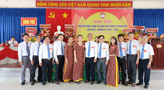 Đại hội điểm MTTQVN xã Vĩnh Phú, lần thứ X (nhiệm kỳ 2024 – 2029)