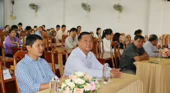 Gần 100 cán bộ, đảng viên huyện Châu Thành được bồi dưỡng, cập nhật kiến thức lý luận chính trị