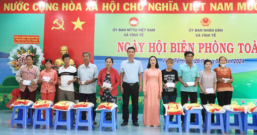 Ngày hội Biên phòng toàn dân ở huyện Tri Tôn và TP. Châu Đốc