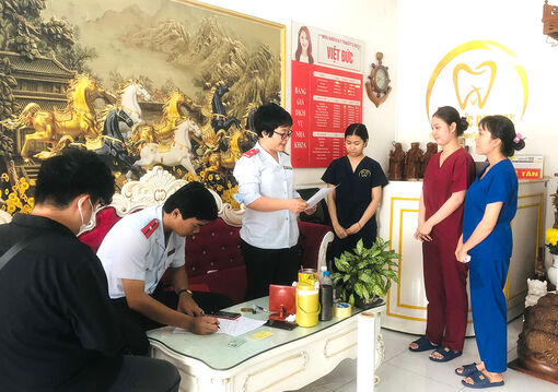 Xử phạt Cơ sở Nha khoa Việt Đức 80 triệu đồng
