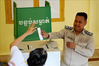 Bầu cử Thượng viện Campuchia: Đảng cầm quyền giành 55/58 ghế