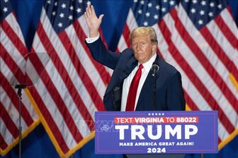 Cựu Tổng thống D.Trump chiến thắng trong cuộc bầu cử sơ bộ tại bang North Dakota