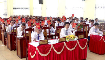 HĐND huyện Thoại Sơn tổ chức kỳ họp thứ 12