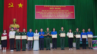 Tổng kết đợt thi đua cao điểm trong Bộ đội Biên phòng An Giang