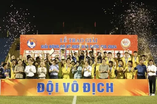 U19 Hà Nội lần thứ 7 vô địch giải U19 quốc gia: Hình mẫu về đào tạo trẻ