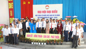Huyện Tri Tôn tổ chức đại hội điểm MTTQVN cấp xã