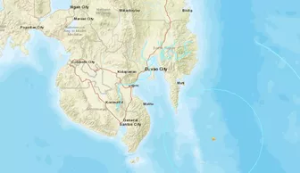 Động đất độ lớn 6,1 ở ngoài khơi miền Nam Philippines