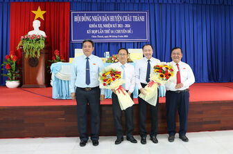 Ông Lê Kỳ Quang, Phó Bí thư Huyện ủy Châu Thành được bầu giữ chức Chủ tịch UBND huyện Châu Thành (nhiệm kỳ 2021-2026)