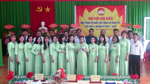 Đại hội đại biểu MTTQVN xã Vọng Thê lần thứ X (nhiệm kỳ 2024 – 2029)