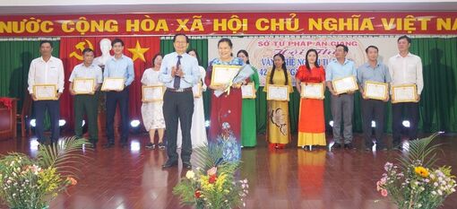 Sở Tư pháp An Giang tổ chức Hội thi văn nghệ kỷ niệm ngày thành lập