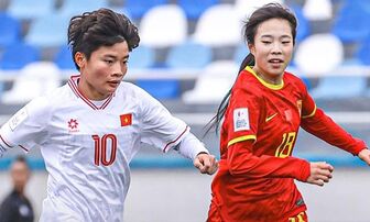 Tuyển nữ U20 Việt Nam thua Trung Quốc