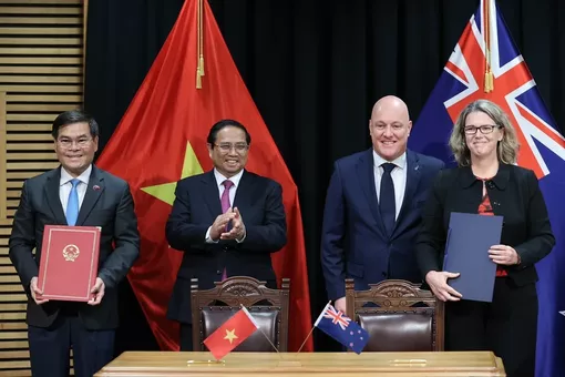 Việt Nam-New Zealand ký kết Biên bản ghi nhớ hợp tác về tài chính