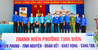 Đại hội Hội Liên hiệp Thanh niên Việt Nam phường Tịnh Biên nhiệm kỳ 2024-2029