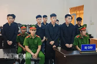 Kiên Giang: Xét xử vụ án giết người, 9 bị cáo lãnh án tù