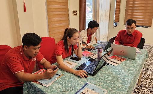 Trang bị kỹ năng truyền thông cho cán bộ chữ thập đỏ An Giang