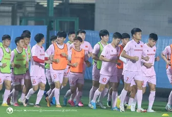 Chốt danh sách 23 cầu thủ đội tuyển U23 Việt Nam sang Tajikistan đấu giao hữu