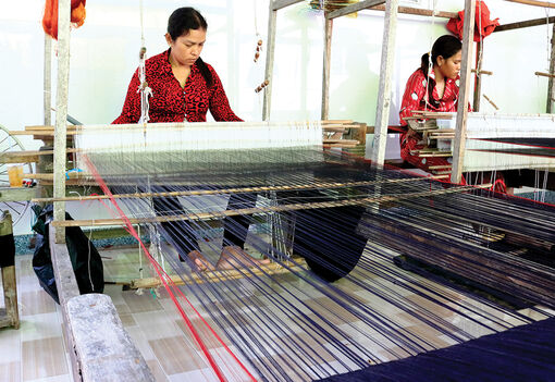 Bảo tồn nghề dệt thổ cẩm của đồng bào Khmer
