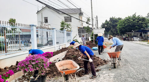 Nhiều hoạt động hưởng ứng “Ngày chủ nhật xanh” của tuổi trẻ Châu Thành