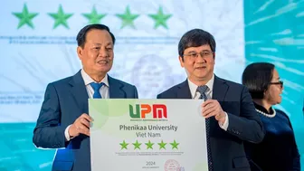 Việt Nam có thêm trường đại học đạt chuẩn 5 sao của UPM