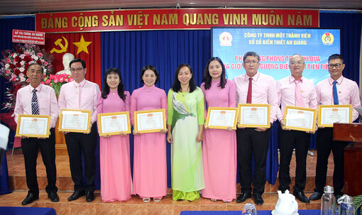Công ty TNHH MTV Xổ số kiến thiết An Giang tổ chức Hội nghị người lao động năm 2024