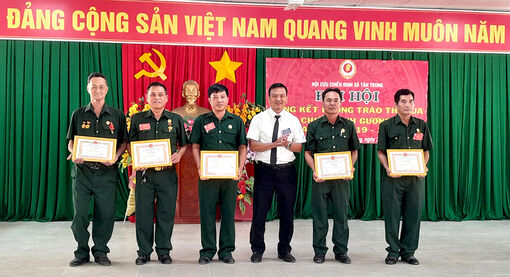 Đại hội điểm phong trào thi đua “Cựu chiến binh gương mẫu” xã Tân Trung