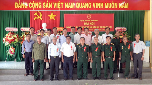 Đại hội điểm tổng kết phong trào thi đua "Cựu chiến binh gương mẫu" xã Vọng Đông