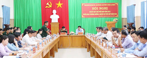 Tăng cường phối hợp để hoàn thành nhiệm vụ chính trị