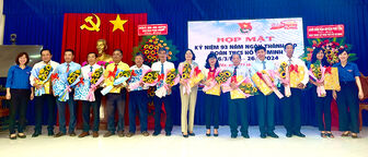 Huyện đoàn Phú Tân họp mặt kỷ niệm 93 năm Ngày thành lập Đoàn Thanh niên Cộng sản Hồ Chí Minh