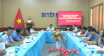 Họp Tổ Đại biểu HĐND tỉnh An Giang thảo luận các tờ trình kỳ họp 19 (chuyên đề)