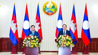 Lào và Campuchia thắt chặt quan hệ hợp tác