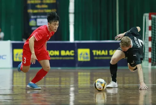 Đội tuyển Futsal Việt Nam hòa New Zealand sau màn rượt đuổi tỷ số